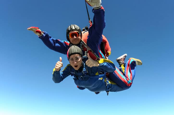 Skydiving for MS