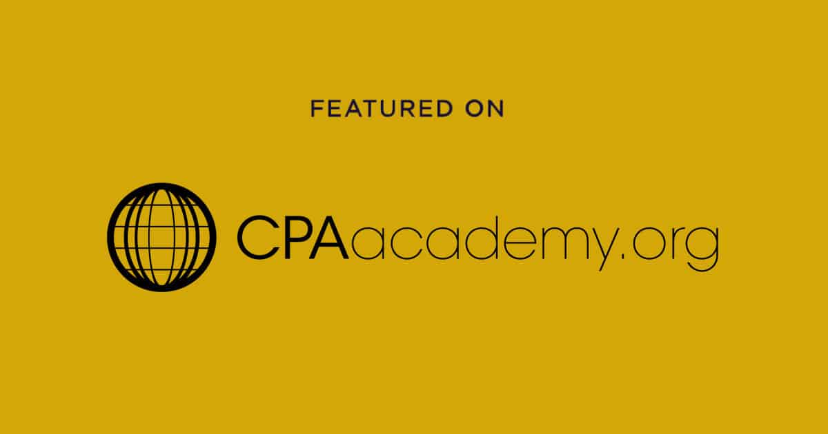 Featured on CPA Academy