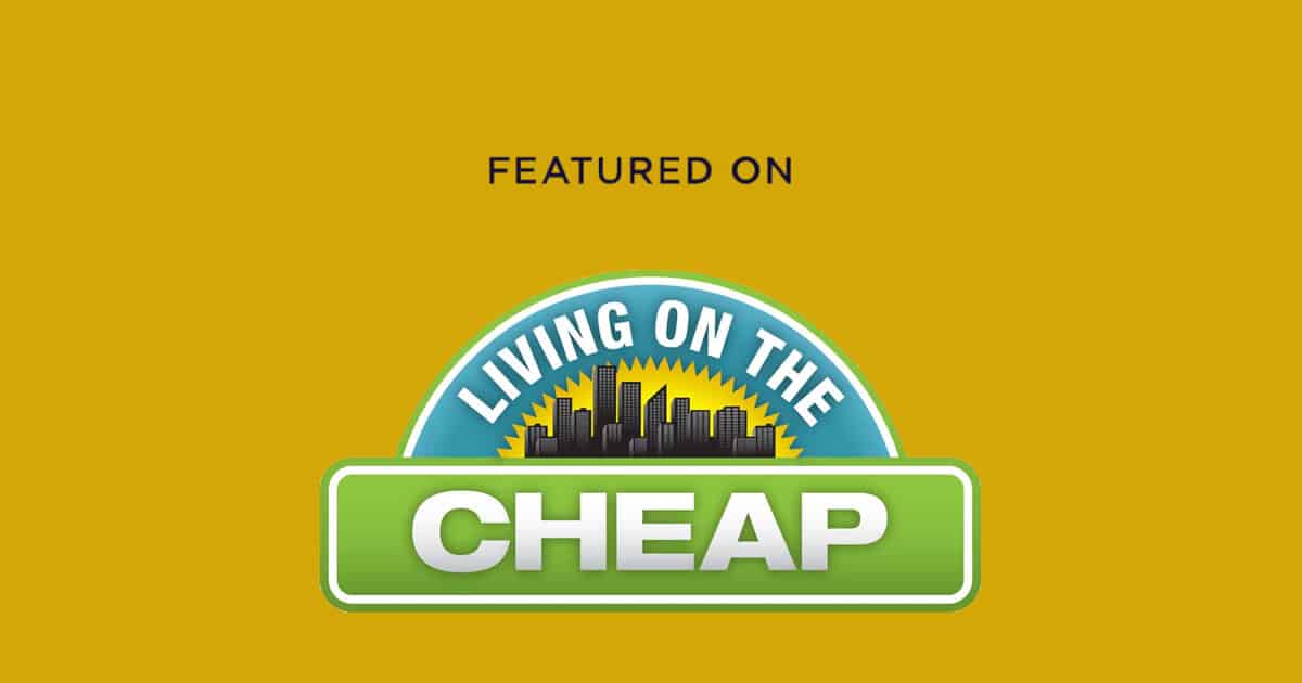 Featured on Living on the Cheap