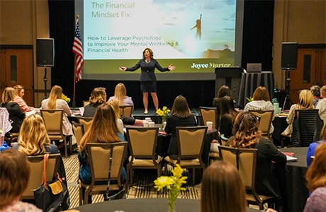 Financial Keynote Speaker in Houston TX – Joyce Marter